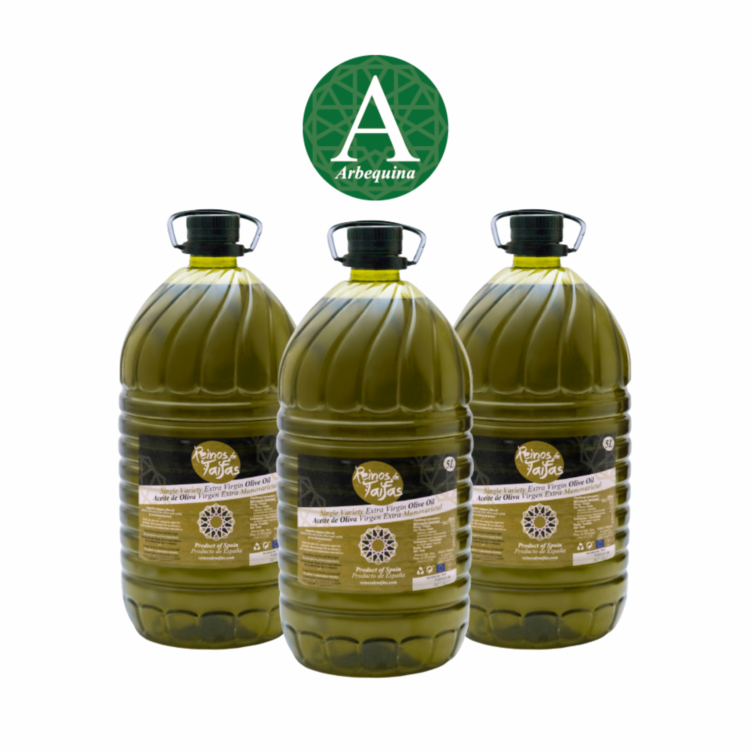 Arbequina 15L (3×5L) · Alfanje 3 arbequina