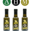Arbequina, Hojiblanca, Picual extra virgin olive oil 250ml, olive oil gift set