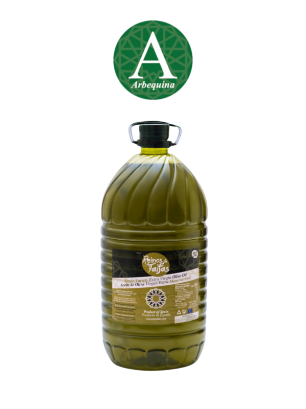 arbequina olive oil 5 litres, arbequina, spanish olive oil, aceite de oliva virgen extra